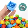 Блоки 62-310 штук DIY Строительные блоки оптом совместимы с Duplo Animals Marble Run City Классические кирпичи Модель сборки Детские игрушки 240401