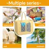 Portable Rubber Phone Holder Storage Cases For Bogg Bags Buckle Insert Parts Organization Charm Accessory Waterproof Handbags Punched Summer Beach EVA Tote Basket