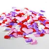 Decorative Flowers 500pcs 2cm Love Heart Shaped Sponge Petal For Wedding Handmade DIY Petals Birthday Table Party Supplies Confetti 6Z