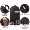 収納ボックストラベルスーツバッグ衣服PVCウィンドウバッグポケットハンギングトリップのために頑丈な不織布