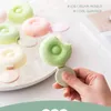 Pişirme Kalıpları Zackoo 3 Donutlar Dondurma Kalıp Silikon Gıda Sınıfı Çocuklar Ev Yapımı Popsicle Mutfak Gadgets Cube Maker Tepsi Araçları