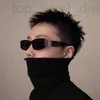 Sunglasses designer 2020 trendy men's disco glasses Korean Fashion Women's personality small frame B decorative leg street shooting RABY