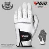 Handskar golfboll sportkläder glover 2023 män andas fårskinn äkta läder ultratin antiskid höger och vänster mjuk handske