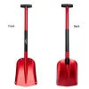 ツールSOOMLOOM RETRACTABLE OUTDOOR SNOW SHOVEL SPADE ULTRALIGHT ALUMINUM ALUMINUM ALLOY SHOVELS SPADE PORTABLE WINTER ICE SNOW REMOVER TOOR