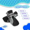 Dog Apparel ATUBAN Breathable Boots-Nonslip Sole Protectors For Hardwood Floors Lawns Protection Booties Walking Running