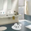 Banyo Paspasları Duş Ayağı Silikon Masaj Yastık Fırçası Slip Slip Dipsiz Kolay Temiz Vücut Bakım Yıkama Mat Banyo Aracı