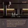 Mysoda Ruby 2 Spakling Silent Cabonate aus robustem Aluminium und 1-Lite-Wasserflasche mit Schnellverschlussmechanismus für Küchengeräte, Soda Hine – Schwarz