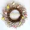 Decorative Flowers Easter Simulation Wreath Europe And The United States Berry Egg Window Door Suction Cups