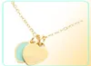 Stainless Steel Chain Enamel Double Heart Love Necklaces women necklace Fashion Trendy Paired Suspension Pendants Model Mixed 9 co8098228