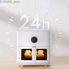 Air Fryers Mijia Air Fryer 5.5l Visual Edition Visualização Janela cozinheira 360 ar quente sem virar o modo de degradação inovador Y240402