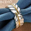 Cluster Rings Alizero 925 Sterling Silver Feather Ring for Woman Man Opening Wedding Engagement Fashion Charm Party Jewets Gifts