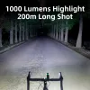 ライトロックブロスバイクライト4800MAH 1000LUMEN自転車ヘッドライトパワーバンク懐中電灯ハンドルバー充電MTBロードサイクリングハイライト