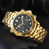 High Quality Ocean Brand Mens Watches Stainless Steel Multifunctional Male Quartz Analog Watches Reloj Montre Relojes