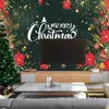 Party Decoration Christmas Window Backdrop Winter Theme Cloth Background For Festivals Celebrations Activities And