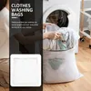 Sacos de lavanderia 2 pcs saco de viagem japonês coreano delicado organizador poliéster lavagem malha máquina de lavar roupa