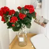 Decorative Flowers Artificial Flower Latex Real Bridal Wedding Bouquet Home Decoration Indoor Outdoor Greenery For Party