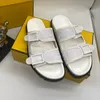 Designer Slippers Dames Slides Mannen Sandaal Platform Slipper Patroon Stof Sandaal Lederen Sandaal Gesp Schoen Strand Slippers Maat 35-42