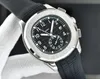 U1 najwyższej klasy AAA Luksusowa marka Zegarek Mężczyźni Kobiety 5968 Automatyczny ruch mechaniczny zegarki Nowoczesne klasyki Transparent Back Guma Pasek na rękę