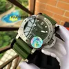 Guarda il designer di orologi di qualità da uomo ad alta serie meccanica automatica Serie di furgoni meccanici Military Green 45mm glassata in acciaio fine SR46