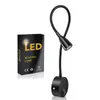 Wall Lamp Flexible Gooseneck Tube Led Light 360 Degree Rotation Sconce Indoor Lighting For Bedroom Reading Bathroom