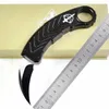 Hotsale Claw karambit AUTO Folding Knife 2.55" K110 Blade Aviation Aluminum Handles Pocket Knives Self-Defense EDC Tools