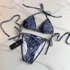 Designer Bikini Luxury Bikini L Swimwea Baddräktdräkt Baddräkt Triangel Bikini Baddräkter för kvinnor Triangl Bikini Swim Wear Underwears Beach Wear Thong