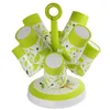 Mutfak Yaratıcı Ağaç Şeklinde Tahliye Kupası Tutucu Plastik Bardak Tutucu Toptan Ev Şarap Kupası Çay Kupası İçme Bardağı Rafı