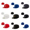 2024 Bonne qualité Chapeaux ajustés Snapbacks Chapeau Baskball Caps All Team Logo Homme Femme Sports de plein air Broderie Coton Plat Fermé Bonnets Flex Sun Cap Taille 7-8