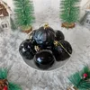 Feestdecoratie 12 stks kerstbal ornamenten set hangende decoraties 4 klassieke afwerkingen verbrijpt baubbles voor thuis