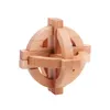 Children's Unlocking Wooden Toys Luban Lock Puzzle Casual Toys For Kids