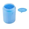 Ny Dog Paw Cleaner Cup Soft Silicone Combs Portable Outdoor Pet Foot Wasker Paw Clean Brush Draw Wash Cleaning Bucket