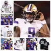 Nowa koszulka piłkarska Washington Huskies Dylan Morris Austin Mack William Haskell Alex Johnson Teddy Purcell Camdyn Stiegeler Faatui Tuitele Custom Jerseys