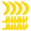 Party -Dekoration 20 PCs Simulierte kleine Fruchtmodell Set Orament Künstliche lebensechte Banane Fake Foam False Decor