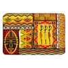 Tapis femmes africaines formes géométriques tapis de sol porte d'entrée salon cuisine tapis antidérapant tapis salle de bain paillasson décor à la maison