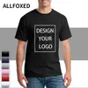 Anpassad T -shirt för män Kvinnor gör din designtext Print Original High Quality Gifts Tshirt Womans Tshirt 240318
