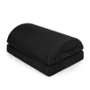 Pillow Footrest Anti-slip Comfortable Double Layer Relieve Fatigue Semicircle Under Desk Foot Stool Office Accessories