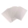 50pcs Coréia Mangas de cartão Clear ácido livre Não CPP Hard Hard PhotoCard Hologard Protector Film Album Binder