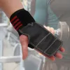Тяжелоатлетические перчатки из воловьей кожи, 3 цвета, противоскользящие накладки для тренажерного зала, пояс для становой тяги, тренировки для кроссфита, защита ладоней для фитнеса, фитнеса