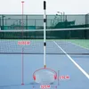 Tennis Ball Picker Collector Retriever Long Handle Telescopic Ball Trainer Pickup Basket Container Picking Collecter 240322