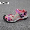 Baotou Sandaler Kvinnliga gravida kvinnor Sommar utomhus Antiskid Soft Soled River Tracing Sports Flat Bottomed Beach Shoes 240318