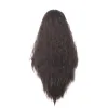 Perruques Lemail Wig Hair synthétique Moana Cosplay Wigs Princess Cosplay Long Curly Dark Brown Wig Halloween Wigs résistant à la chaleur Wigs