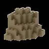 Bloques 1 pieza MOC piezas 23996 ladrillo de roca 8x8x6 ladrillos compatibles DIY bloques de construcción de ensamblaje partícula niño rompecabezas cerebro juguete para regalo 240401