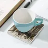 Bordmattor Bastilles plats - Eugene Galien -Laloue Ceramic Coasters (Square) Cup Set Coffee Sweet Stand