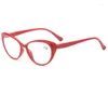 Solglasögon högupplösta presbyopia glasögon fashionabla vårben röda äldre