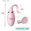 Outros itens de beleza de saúde Controle remoto sem fio Falso Penis Vibrator feminino G-Spot Clitoral Bullet Bullet Adult Vibrator feminino Y240402