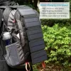 Werkzeuge YOUZI Outdoor Folding Solar Panel Ladeplatine Tragbare USB-Ausgabegeräte Netzteil für Camping Wandern Rucksack Reisen