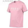 Erkek Tişörtleri 2023 Yeni Avrupa ve Amerika Birleşik Devletleri Büyük Boyut Yüksek Kaliteli Moda T-Shirt Erkek Yabancı Ticaret Yeni Erkekler Kısa Slve Y240402