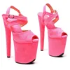 Dance Shoes Fashion 20CM/8inches Suede Upper Plating Platform Sexy High Heels Sandals Pole 287