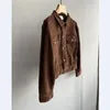 Women's Jackets Classic Denim Soft Corduroy Jacket For Women