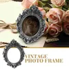 Frames 4 Pcs Retro Po Frame Vintage Mini Picture Display Accessories Resin Ornament Small